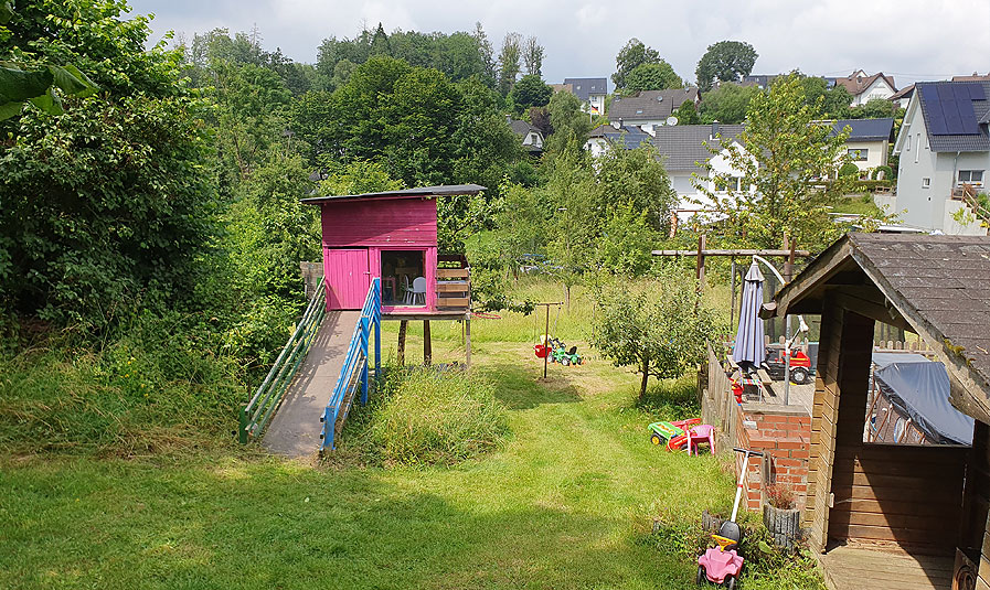 Blick in den Obstgarten