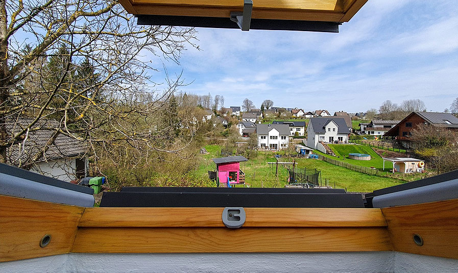 Blick in den Obstgarten