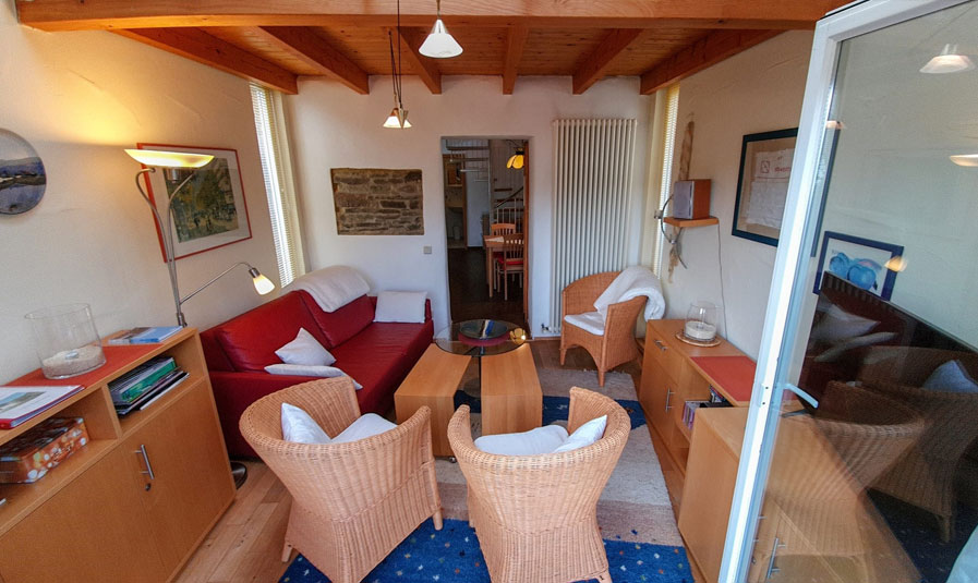 Wohnzimmer von Terrasse